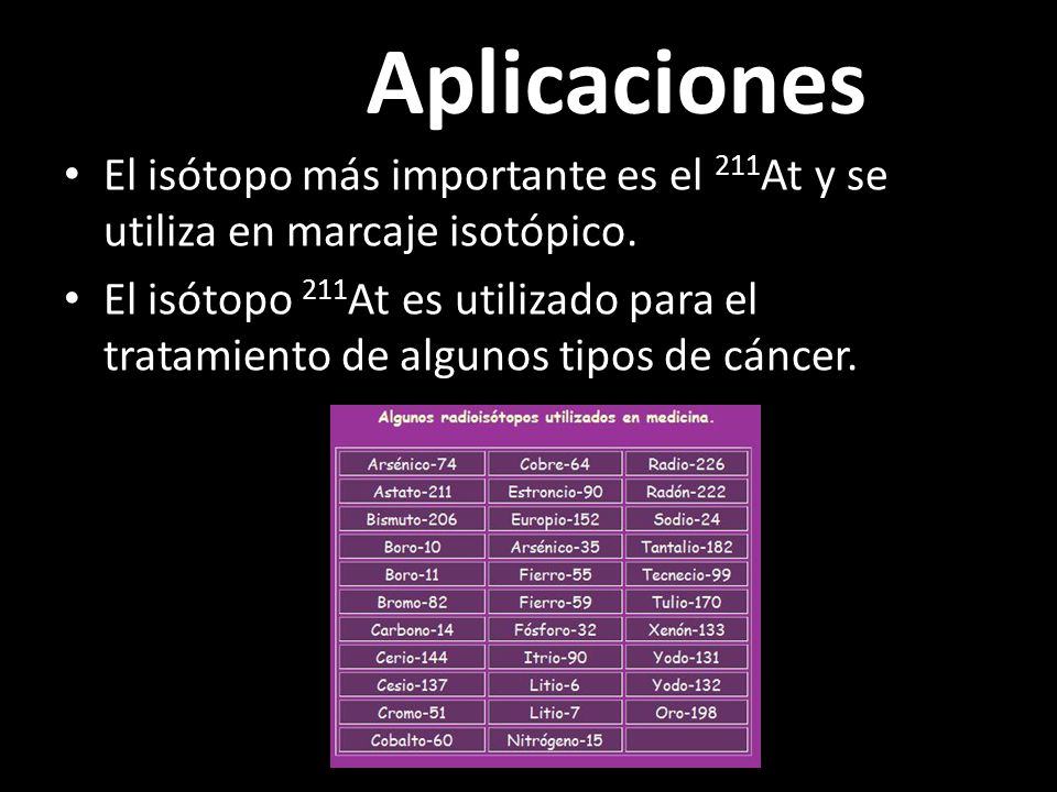 isotopos mas comunes en la medicina